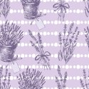 Tapeta Retro Lawenda