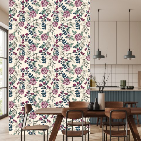 Tapeta Romantyczne Kwiaty