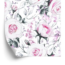 Tapeta Róże Jak Narysowane