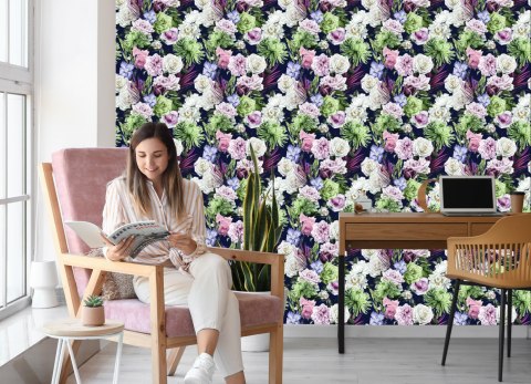 Tapeta Róże Natura Rośliny