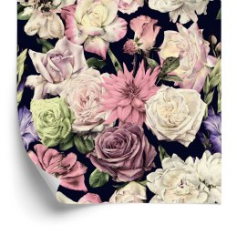 Tapeta Róże Tulipany