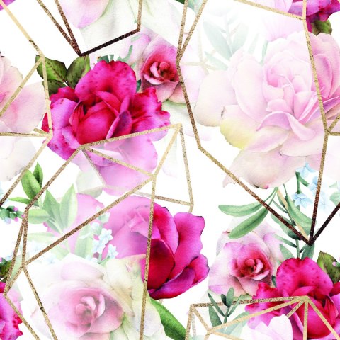 Tapeta Róże W Nowoczesnej Kompozycji