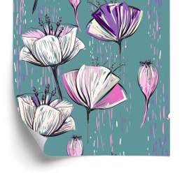 Tapeta Malowane Tulipany