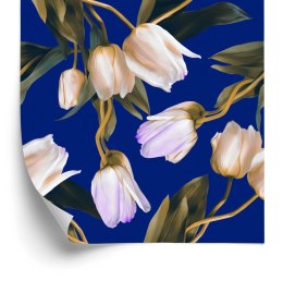 Tapeta Malowane Wiosenne Tulipany