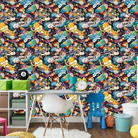 Tapeta Barwny Kosmos