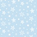 Tapeta Dla Dzieci - Gwiazdki Jak Płatki Śniegu