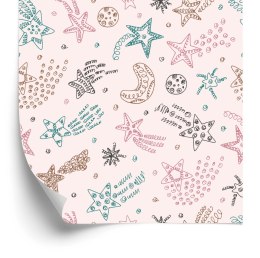 Tapeta Dla Dzieci - Gwiazdki, Księżyce I Planety