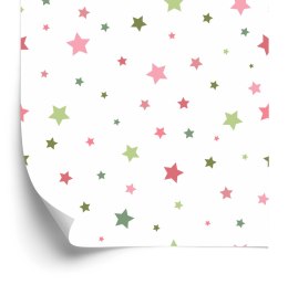 Tapeta Dla Dzieci - Kolorowe Gwiazdki