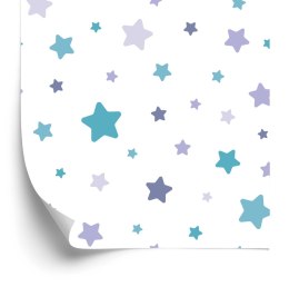 Tapeta Dla Dzieci - Wielobarwne Gwiazdki