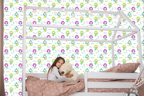 Tapeta Kolorowe Syrenki