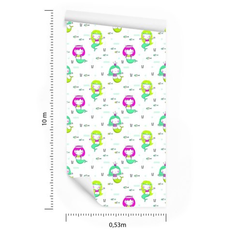 Tapeta Kolorowe Syrenki