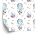 Tapeta Balony Z Roślinami W Tle