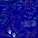 Tapeta Dla Dzieci, Kolorowe Dinozaury, Zwierzęta