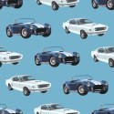 Tapeta Dla Dzieci - Ponadczasowe Samochody W Stylu Retro