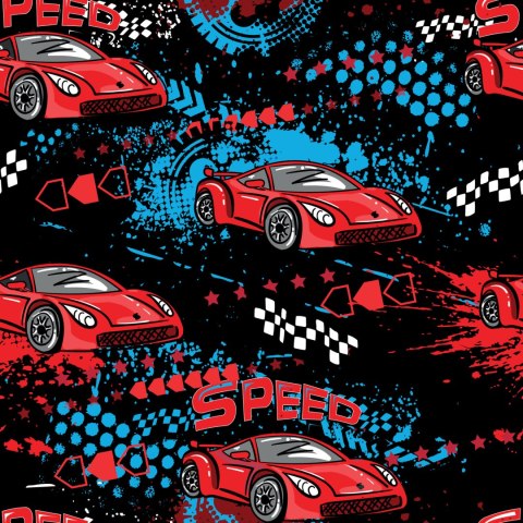 Tapeta Do Pokoju Dziecka Auta Wyścigowe, Samochody