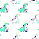 Tapeta Do Pokoju Dziecka, Dinozaury Rośliny Liście