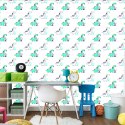 Tapeta Do Pokoju Dziecka, Dinozaury Rośliny Liście