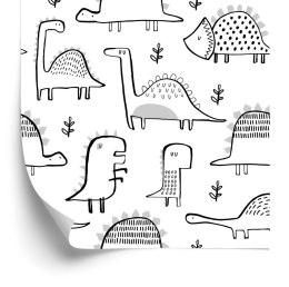 Tapeta Do Pokoju Dziecka, Dinozaury Rośliny Natura