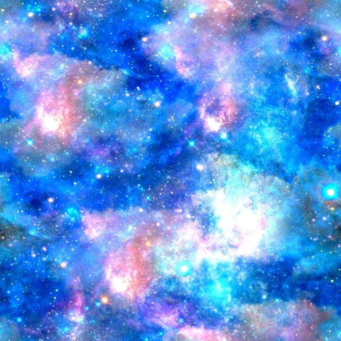 Tapeta Kolorowa Kosmiczna Mgła