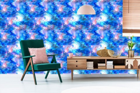 Tapeta Kolorowa Kosmiczna Mgła