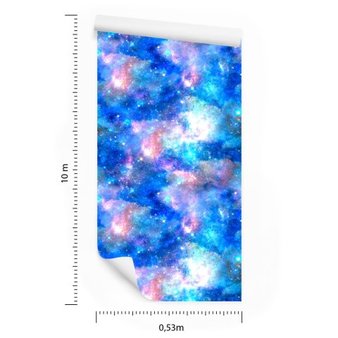 Tapeta Kolorowa Kosmiczna Mgła