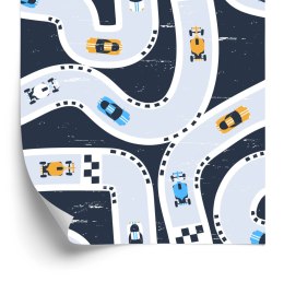 Tapeta Kolorowe Samochody Rajdowe, Pokój Dziecięcy