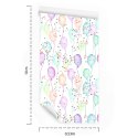 Tapeta Pastelowe Balony