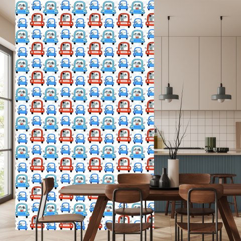 Tapeta Pieski W Autach