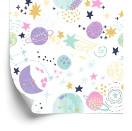 Tapeta Spadające Gwiazdy I Planety