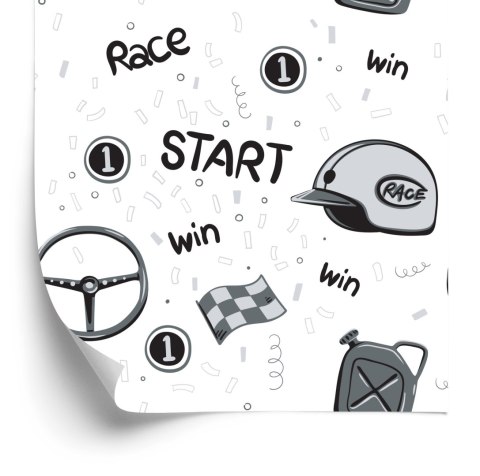 Tapeta Sportowa, Rajd, Wyścig, Do Pokoju Dziecka