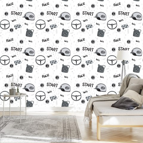 Tapeta Sportowa, Rajd, Wyścig, Do Pokoju Dziecka