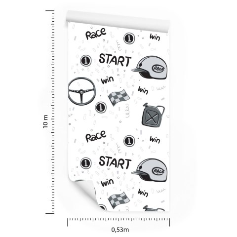 Tapeta Sportowa, Rajd, Wyścig, Do Pokoju Dziecka