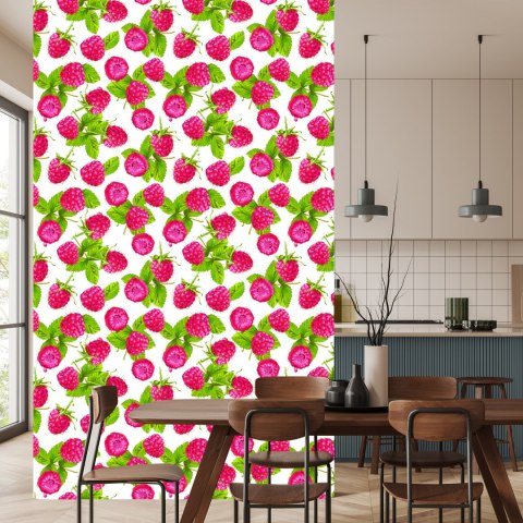 Tapeta Do Kuchni - Soczyste Maliny