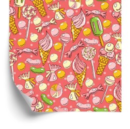 Tapeta Kolorowe Cukierki I Lody