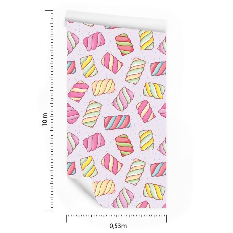 Tapeta Kolorowe Pianki