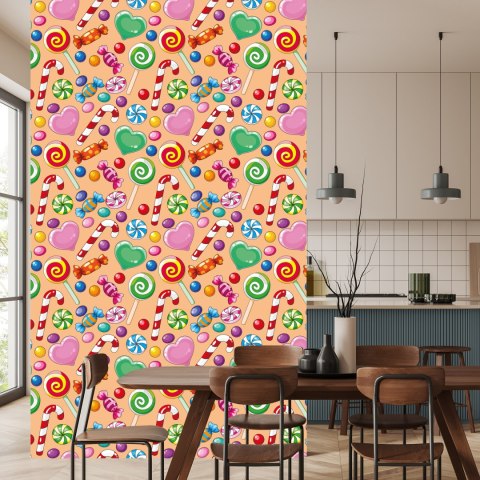 Tapeta Kolorowe Słodycze