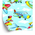 Tapeta Kolorowe Zabawkowe Samoloty