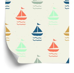 Tapeta Kolorowe Żaglówki
