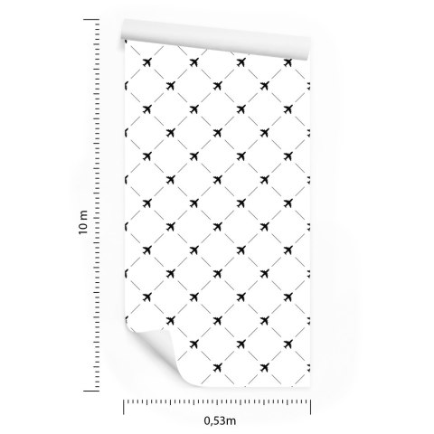 Tapeta Kratka W Samoloty