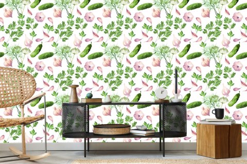 Tapeta Ogórki Z Czosnkiem