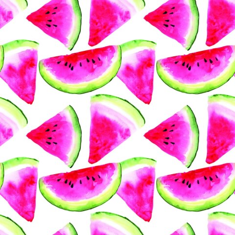 Tapeta Z Owocami Arbuzy Do Jadalni Kuchni