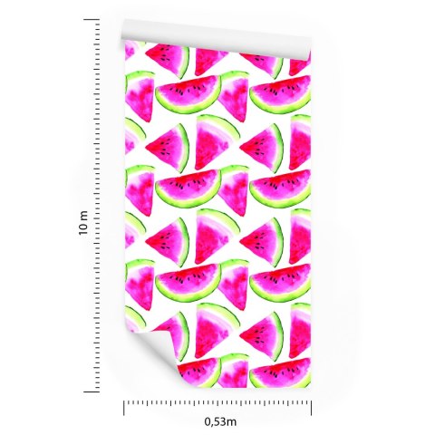 Tapeta Z Owocami Arbuzy Do Jadalni Kuchni