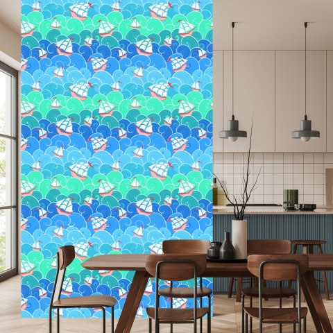 Tapeta Żaglówki Na Falach