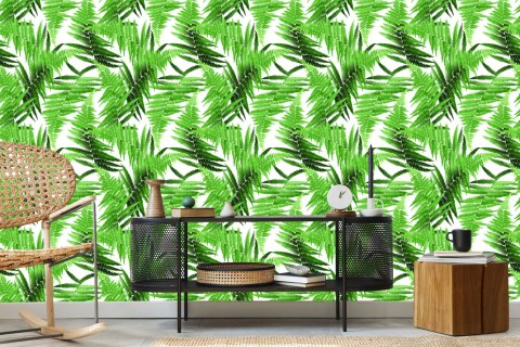 Tapeta Liście Paproci