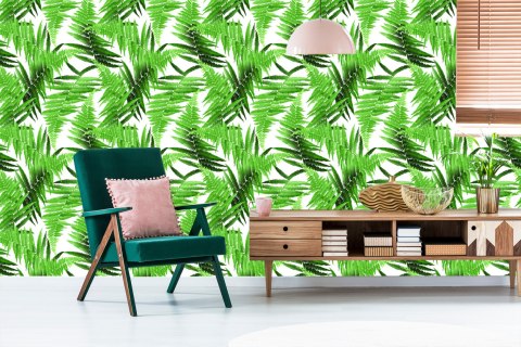 Tapeta Liście Paproci