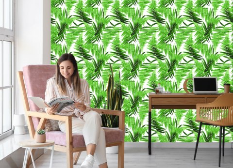 Tapeta Liście Paproci