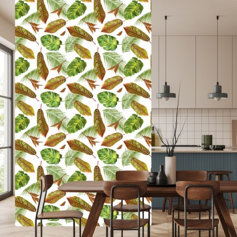 Tapeta Tropikalne Liście Palmy