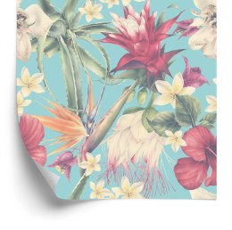 Tapeta Tropikalne Rośliny W Pastelach