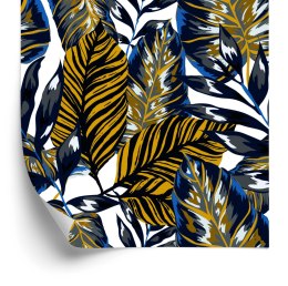 Tapeta Wielobarwne Liście