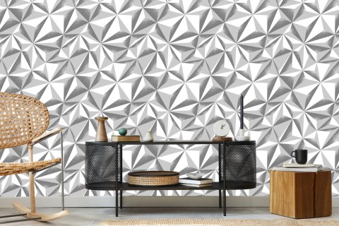 Tapeta Geometryczna - Efekt 3D